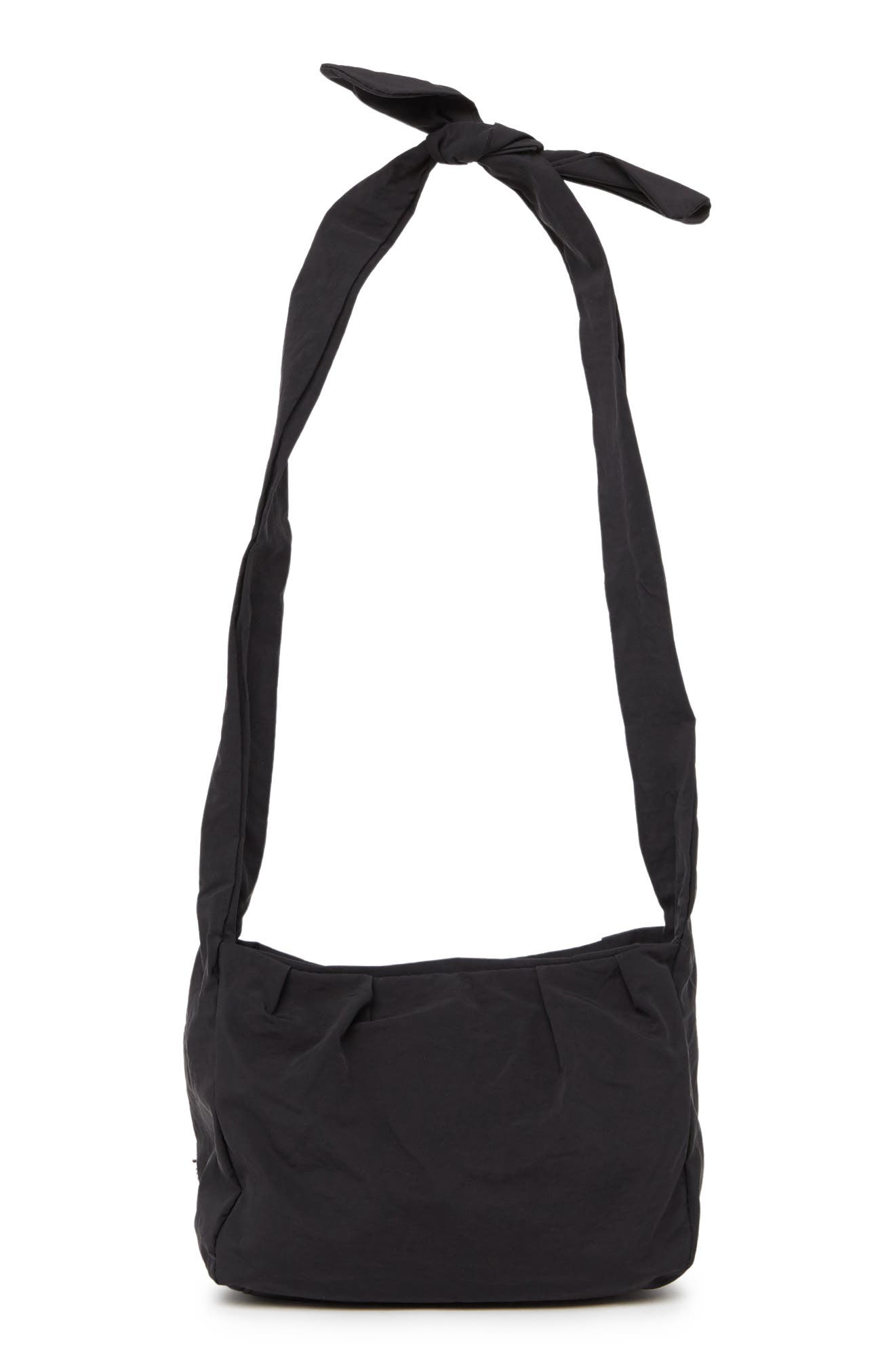 Street Level Gathered Hobo w/ Bow Strap, Alternate, color, 