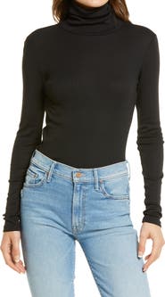 Splendid Cotton Blend Turtleneck