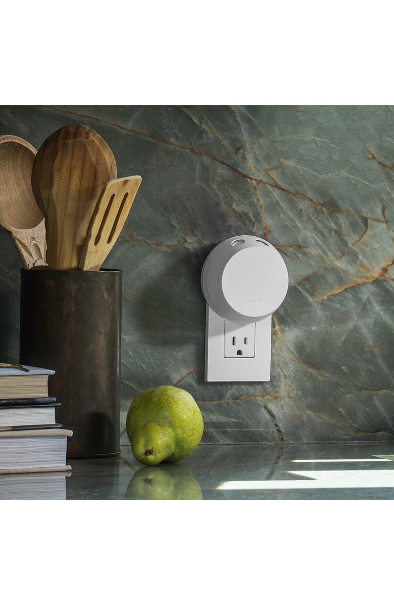 PURA Bamboo & Green Tea & Cactus Flower Smart Diffuser & Fragrance Set, Alternate, color, 