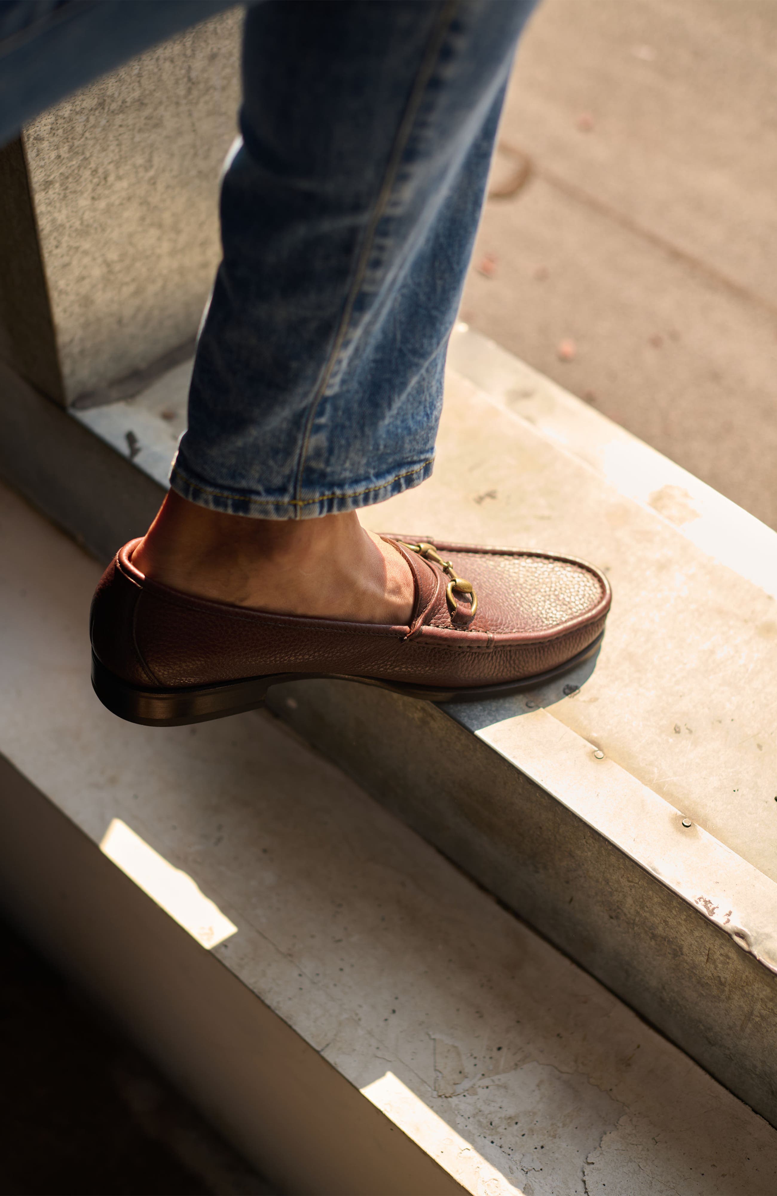 Lucca Bit Loafer, Alternate, color, Dark Brown