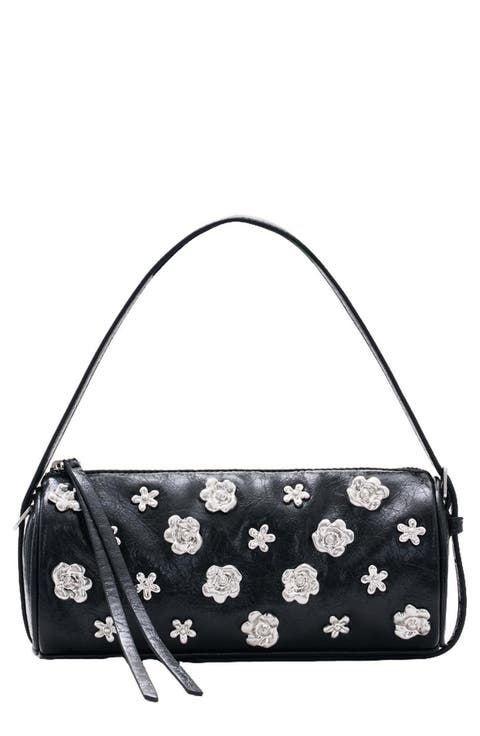 Small Faux Leather Shoulder Bag