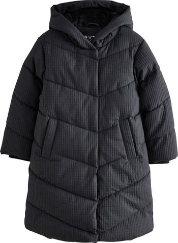 Kids' Water Resistant Longline Puffer Coat