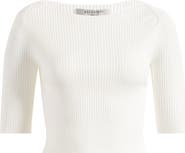 AllSaints Cruz Crop Rib Top