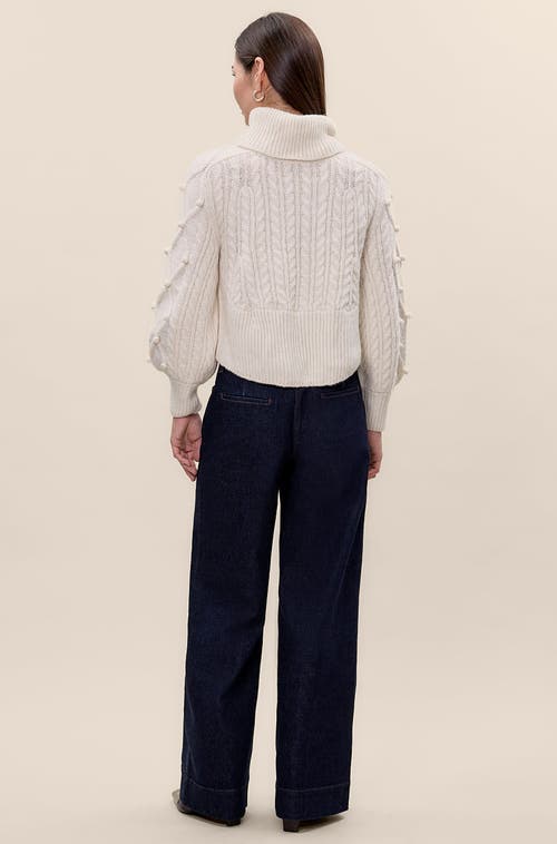 Rebecca Taylor Petra Sweater In White