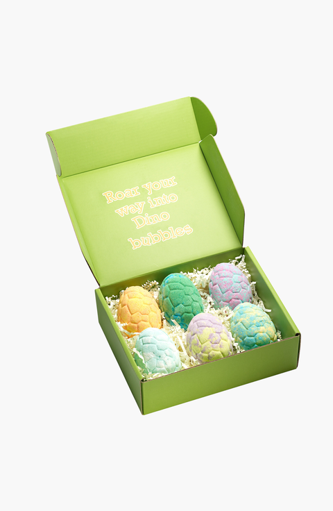 Dinosaur Bath Bomb 12-Piece Gift Set with Surprise Toys