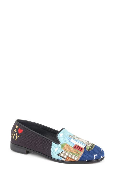 I Love New York Needlepoint Loafer (Women)