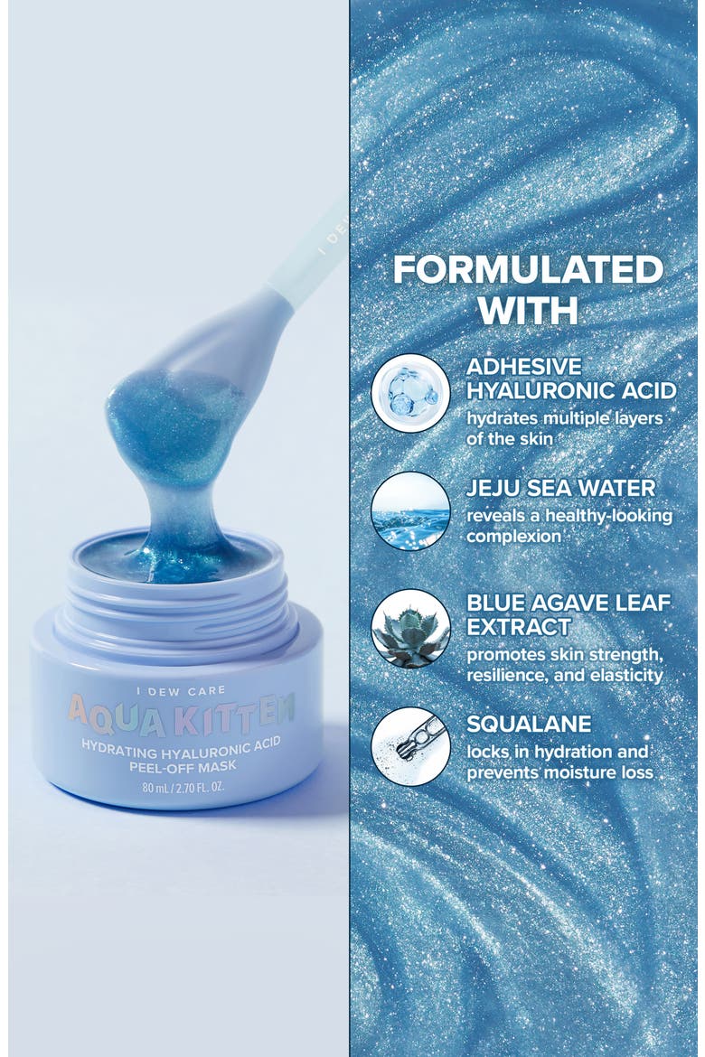 Aqua Kitten Hydrating Hyaluronic Acid Peel-Off Mask, Alternate, color, NO COLOR