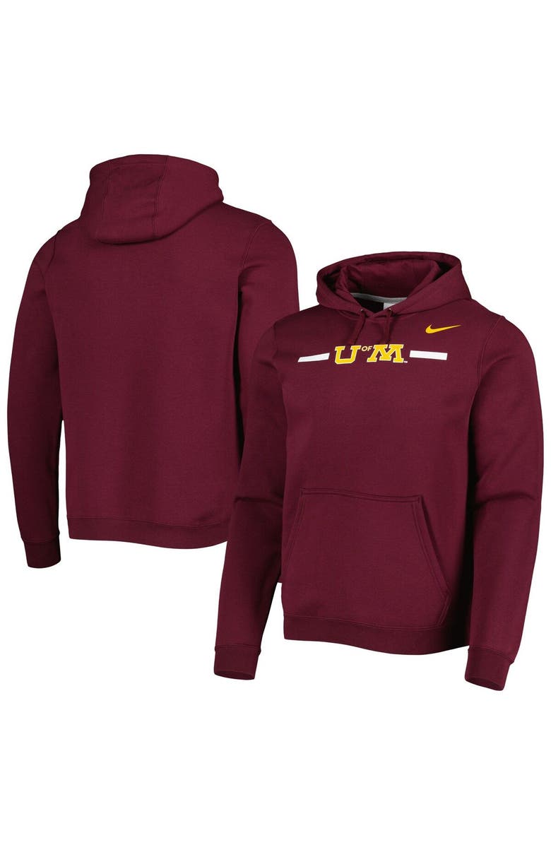 Nike Men's Nike Maroon Minnesota Golden Gophers Vintage Collection Pullover Hoodie, Main, color, 