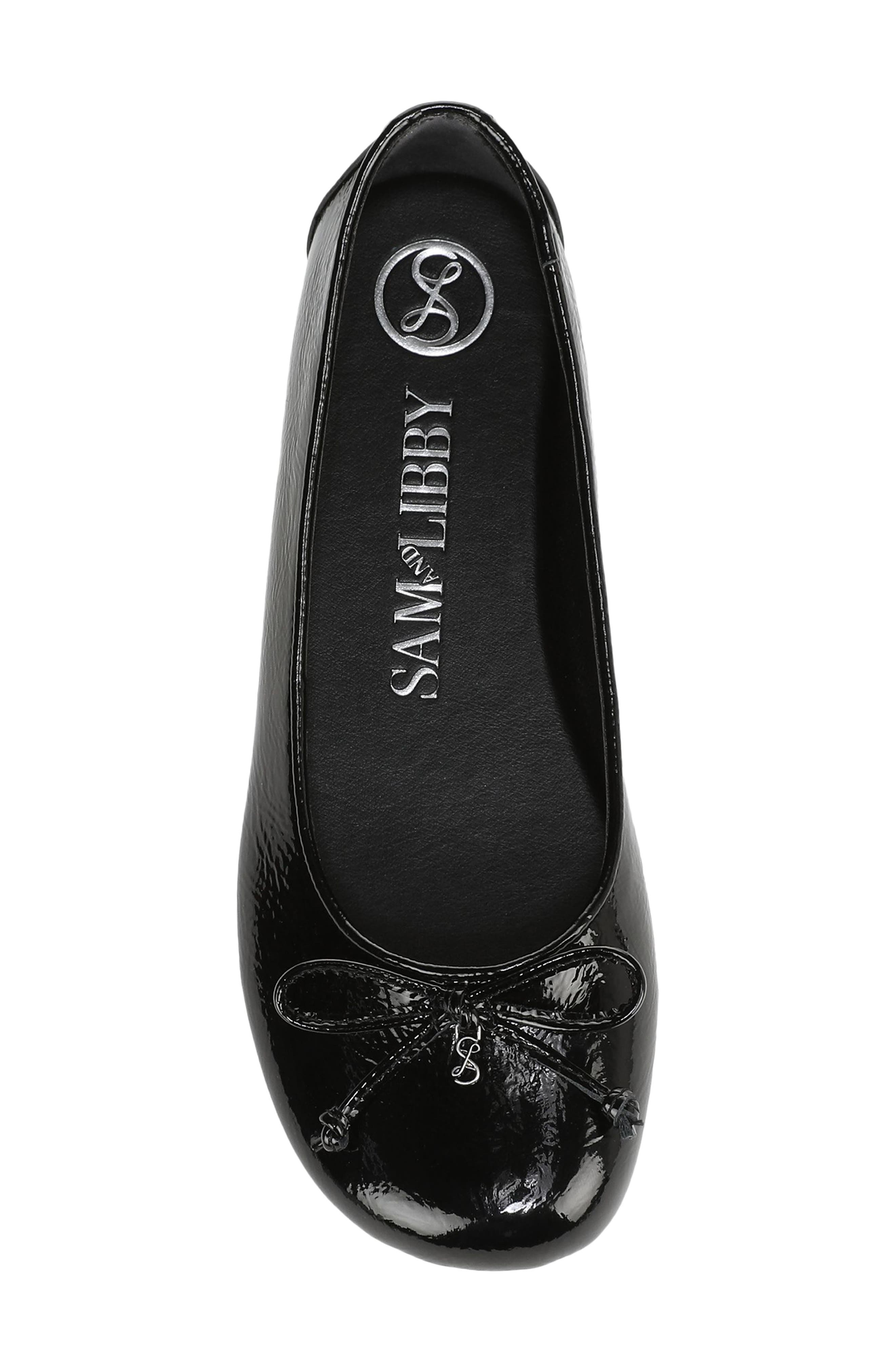 SAM & LIBBY Tatum Ballet Flat, Alternate, color, Black
