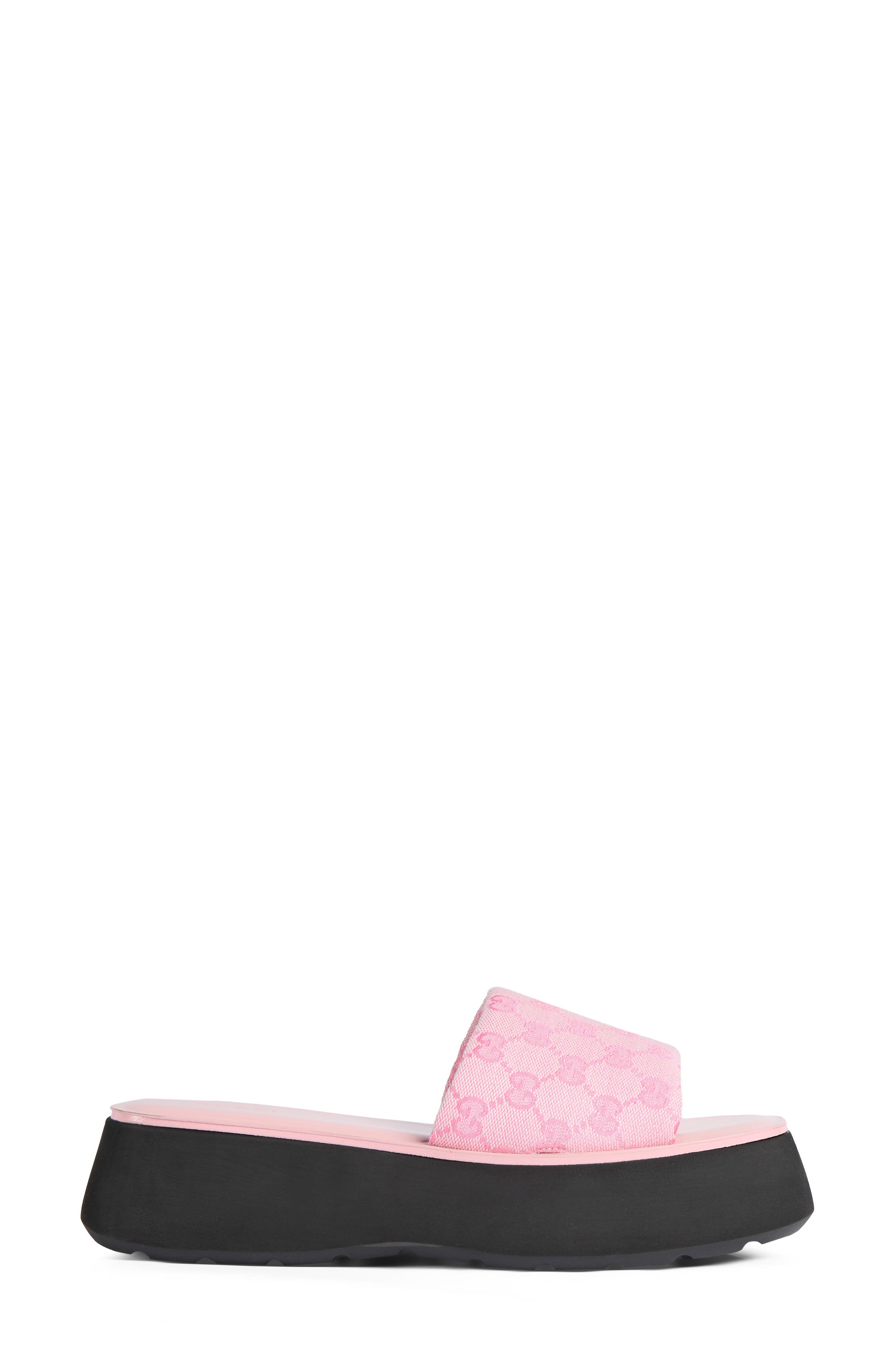 North Platform Slide Sandal, Alternate, color, ROSE PINK