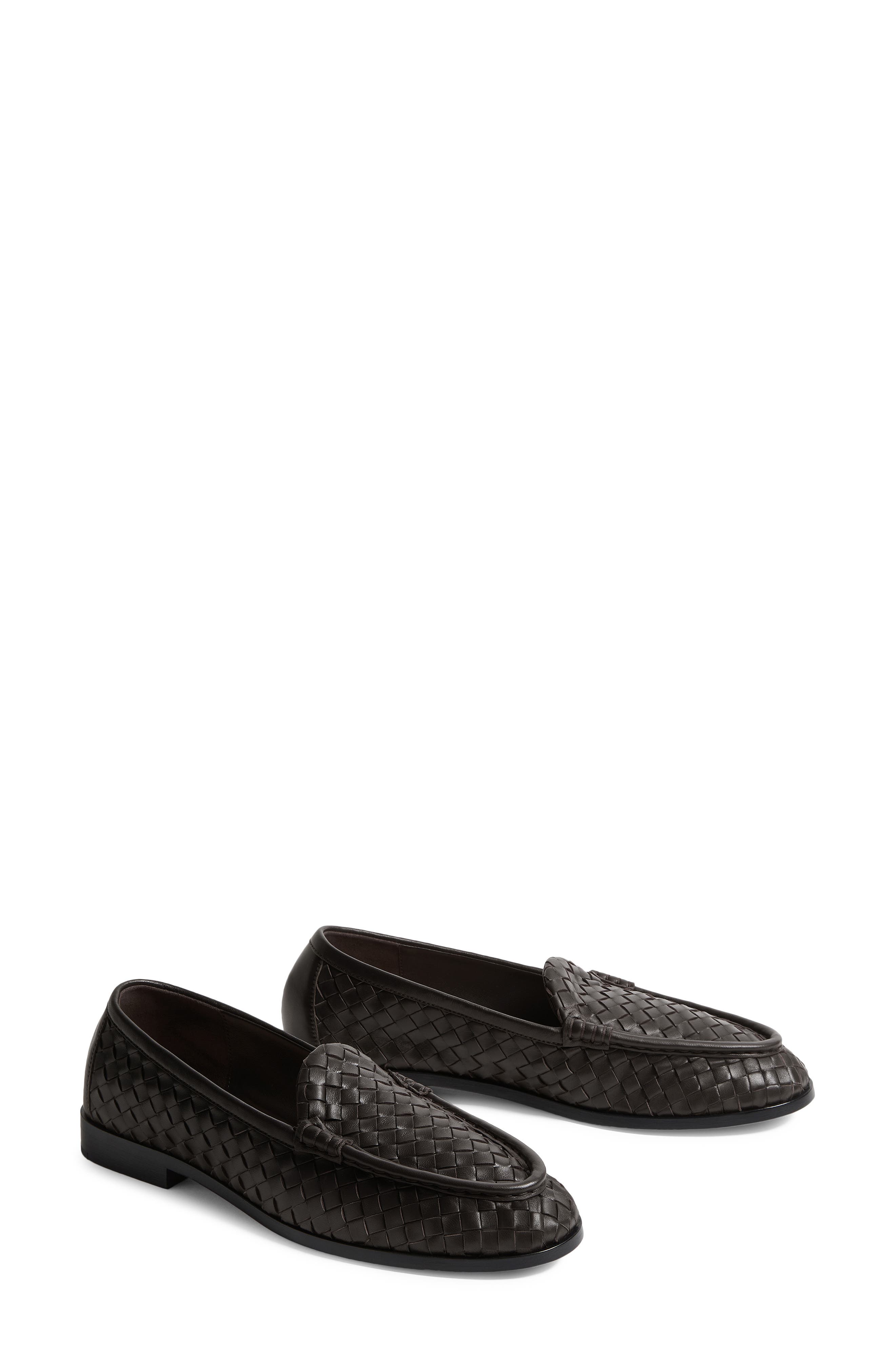 Bottega Veneta Sveglia Intrecciato Loafer, Alternate, color, 