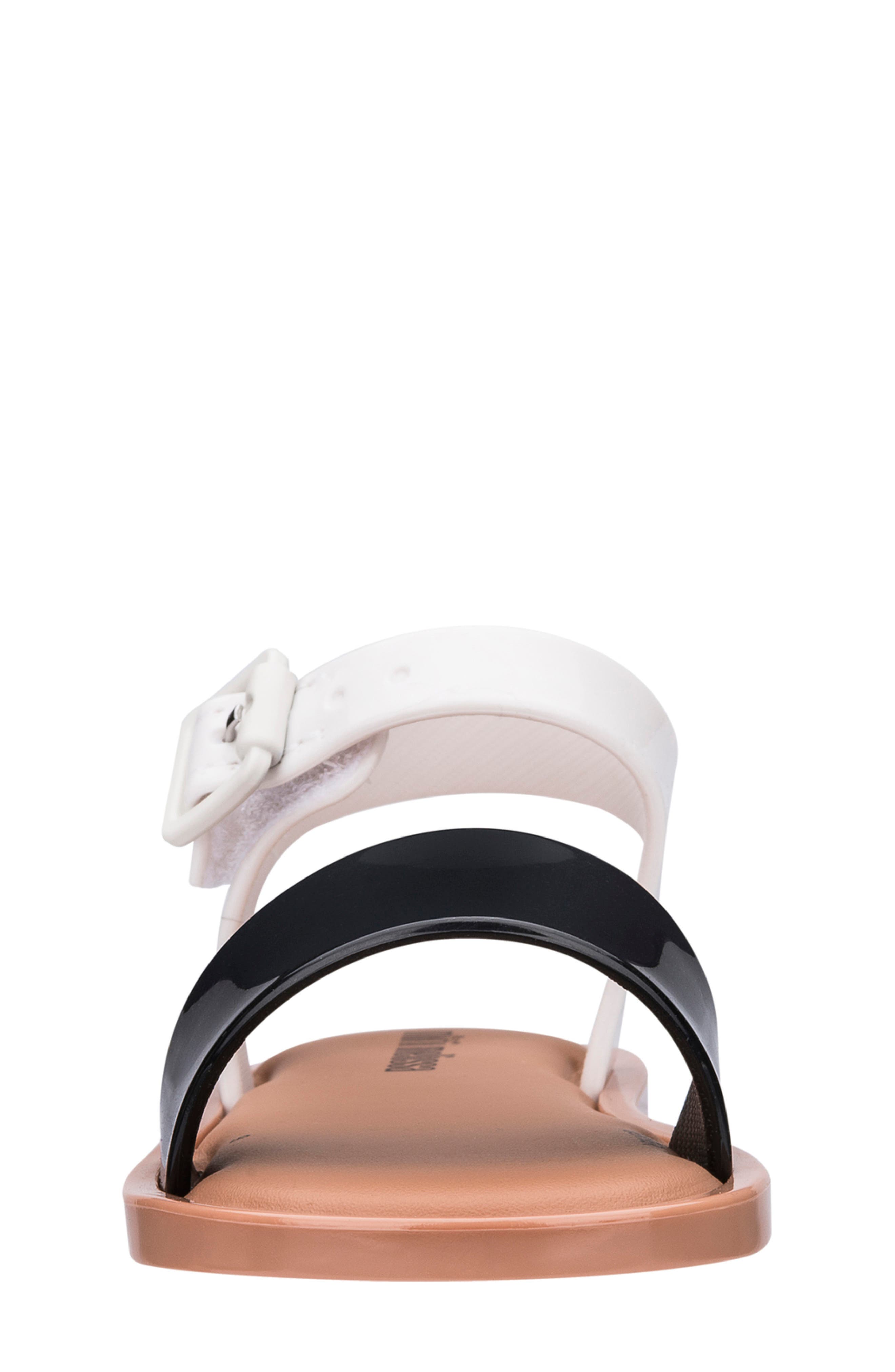 Mini Melissa Mar Glitter Jelly Sandal, Alternate, color, 