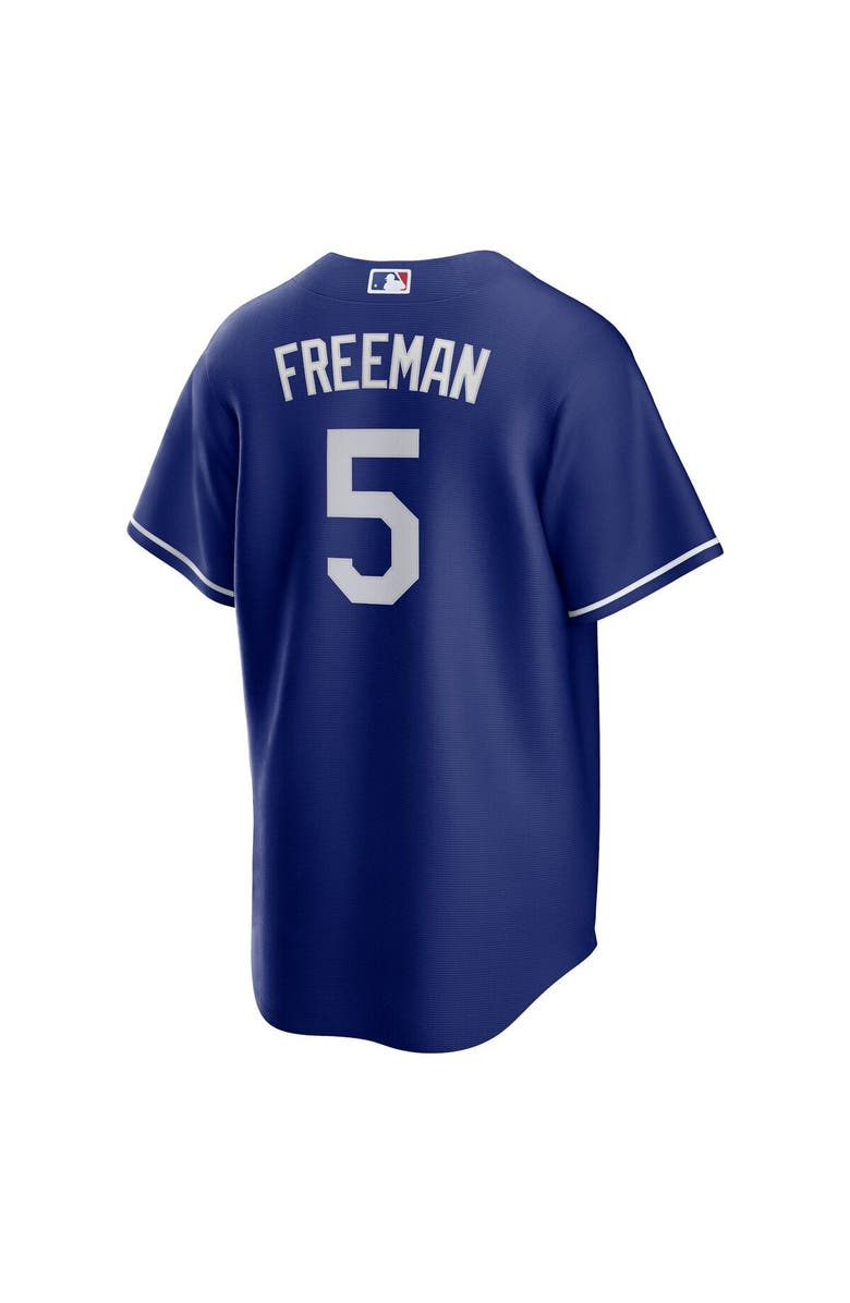 Nike Men's Nike Freddie Freeman Royal Los Angeles Dodgers Alternate Replica Player Jersey, Alternate, color, 