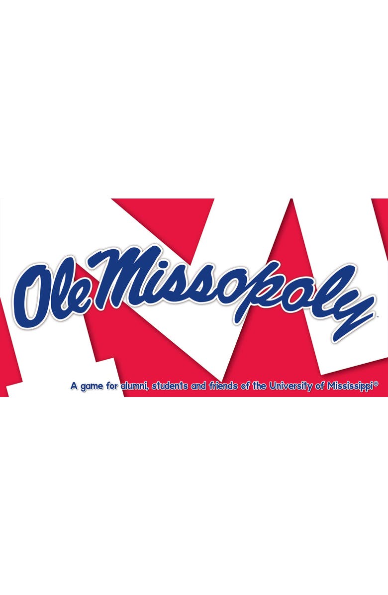 Late for the Sky University of Mississippi Ole Missopoly Monopoly Board Game, Alternate, color, Multicolored