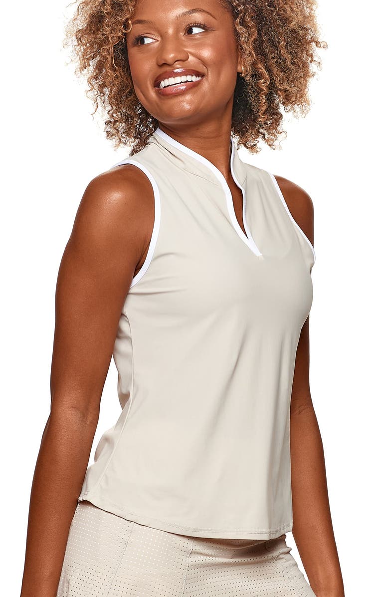Bobbe Active Mock Neck Tank, Main, color, Sabia