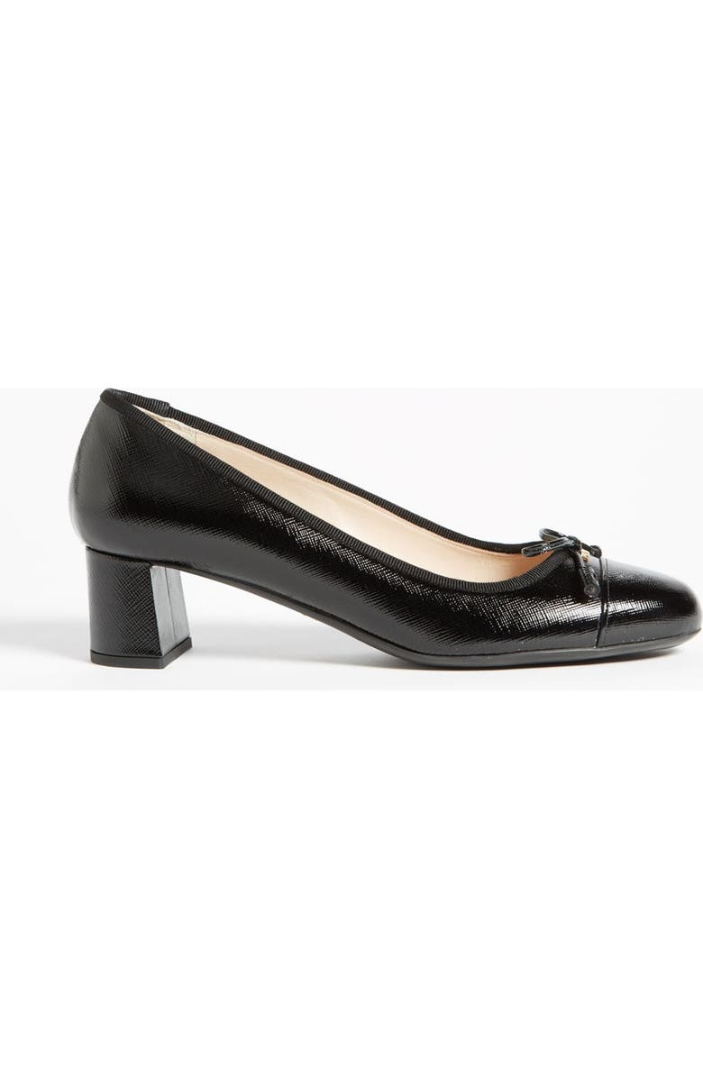 Prada Cap Toe Pump, Alternate, color,