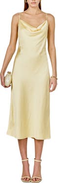Endless Rose Satin Midi Dress