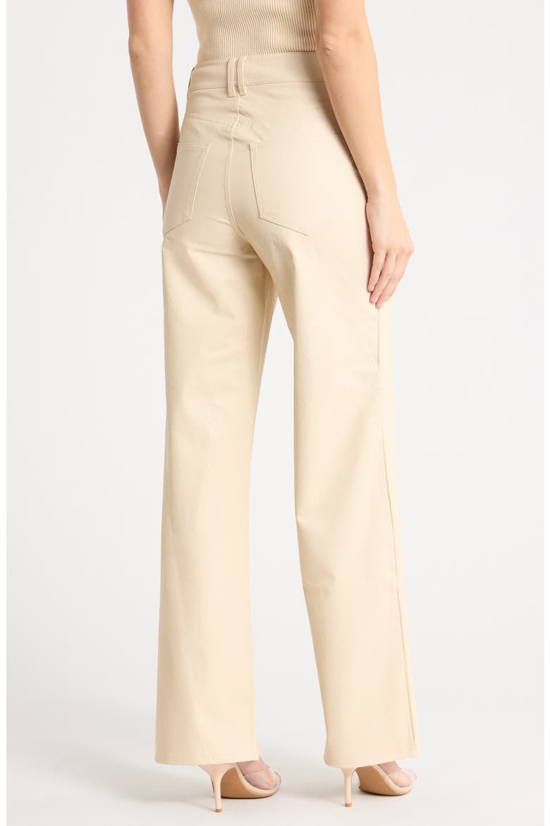 Sasha High Waist Wide Leg Jeans, Alternate, color, ECRU