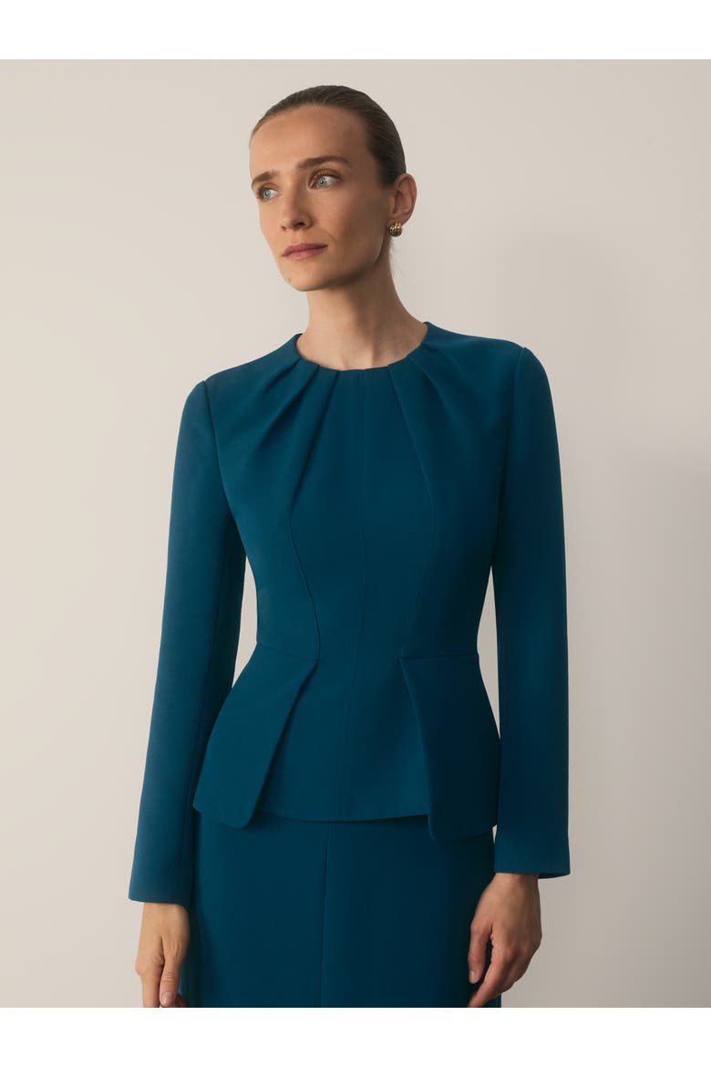 Doppio Elaria Midi Dress, Alternate, color, Blue