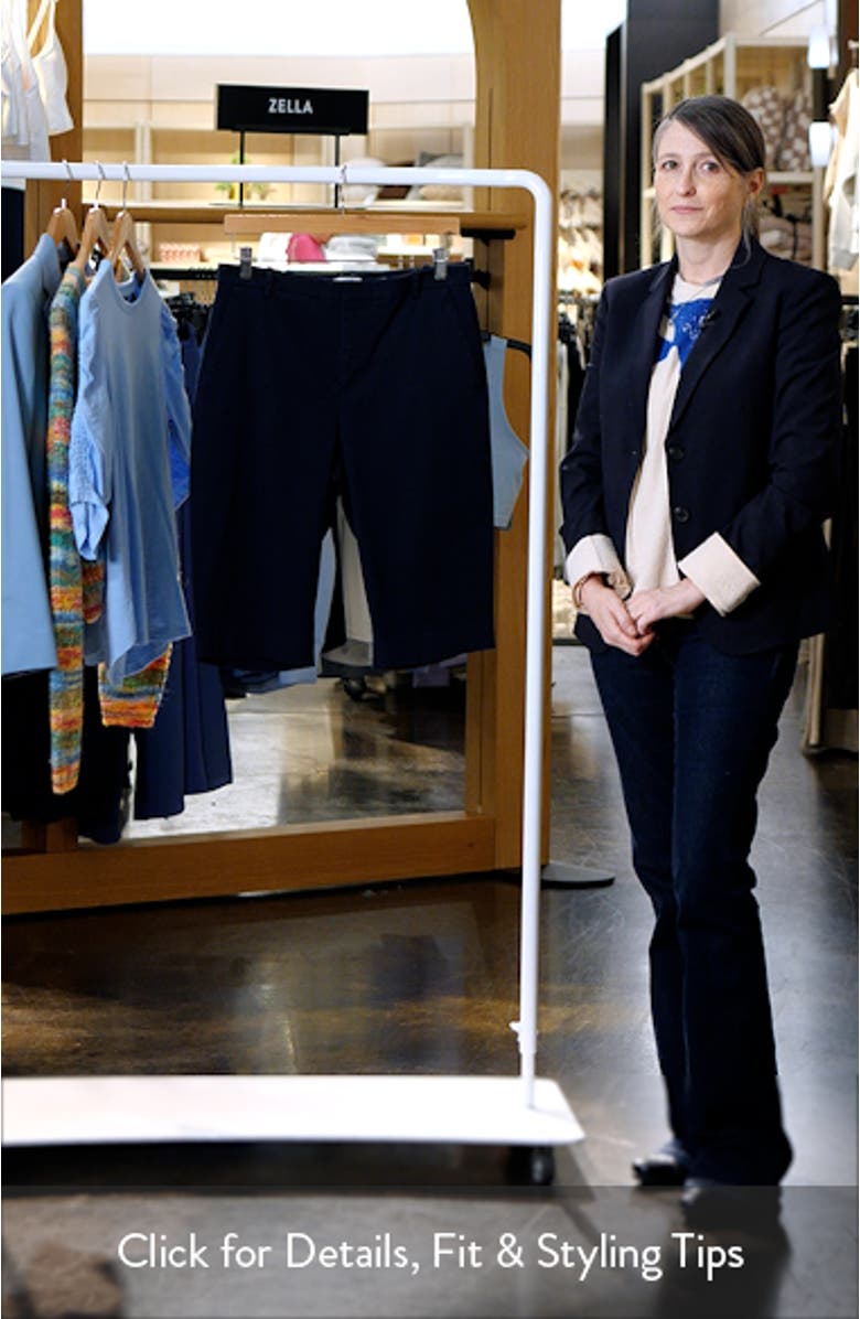 Stretch Cotton Bermuda Chino Shorts, sales video thumbnail