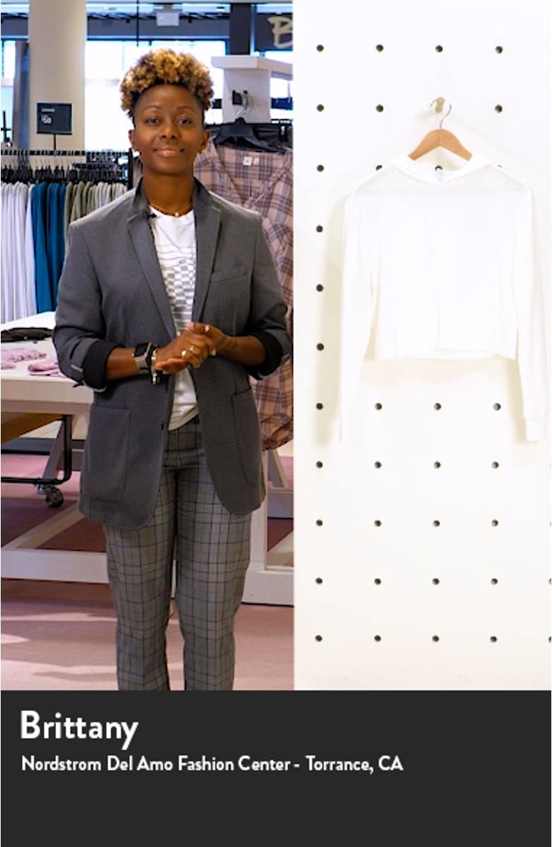 Women's Crop Hoodie, sales video thumbnail