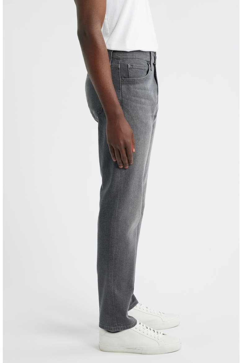 Slim Straight Leg Jeans, Alternate, color, GRAPHITE WASH