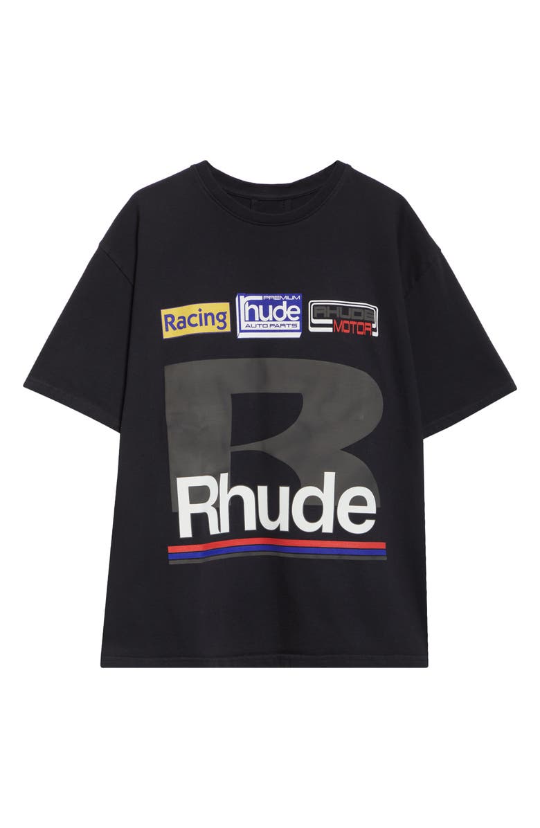 Rhude Petrol Patch Graphic T-Shirt, Alternate, color, 