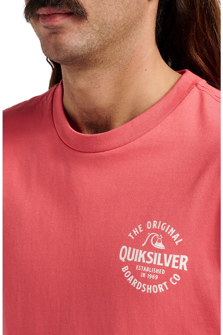 Locked Up Cotton Blend Graphic T-Shirt, Alternate, color, MINERAL RED