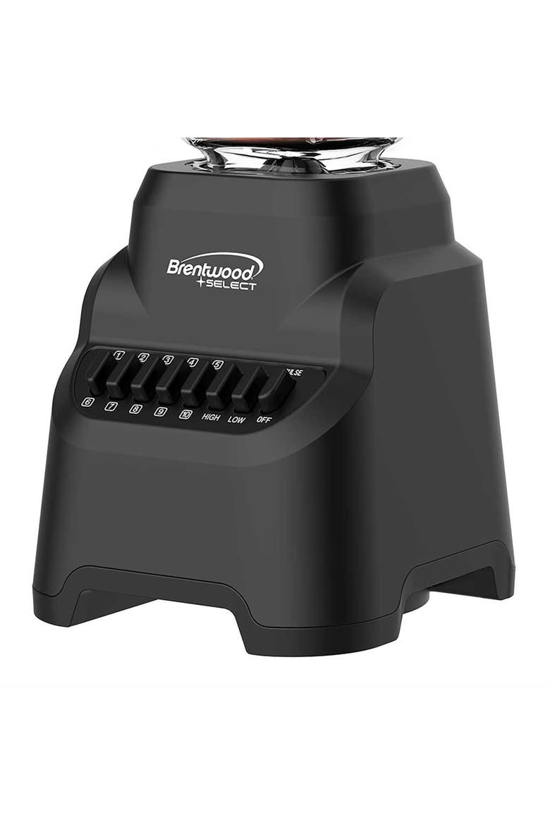 10 Speed 5.3 Cup Countertop Blender with Glass Jar, Alternate, color, Black