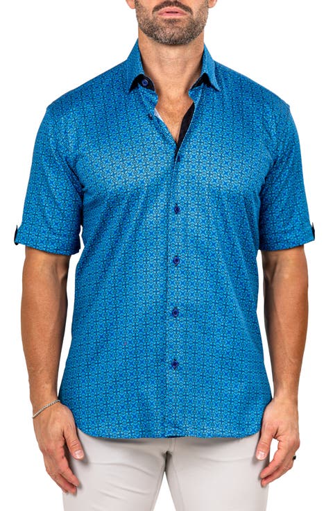 Galileo Marthy Short Sleeve Button-Up Shirt