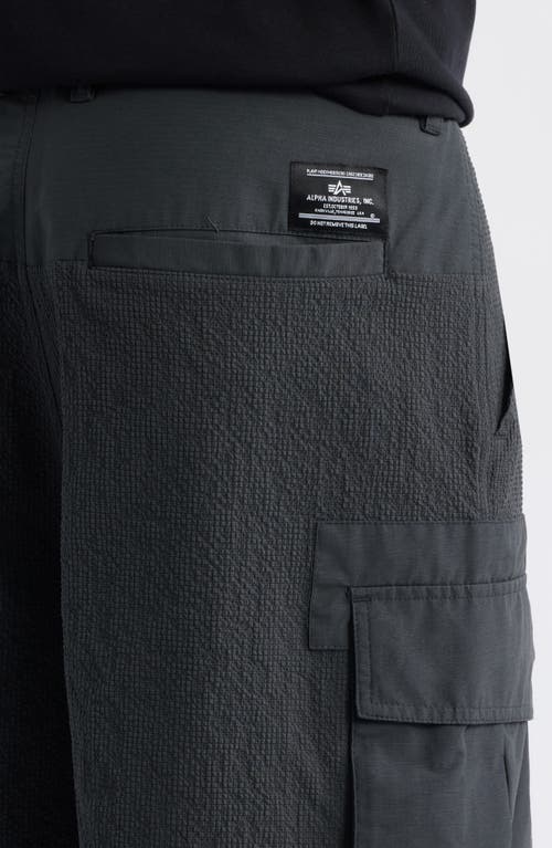 ALPHA INDUSTRIES ALPHA INDUSTRIES SEERSUCKER CARGO SHORTS
