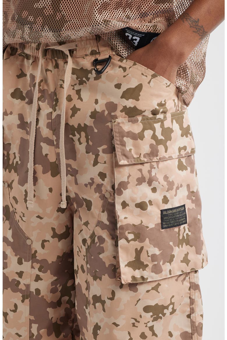 Camo Cargo Pants, Alternate, color, DOESKIN