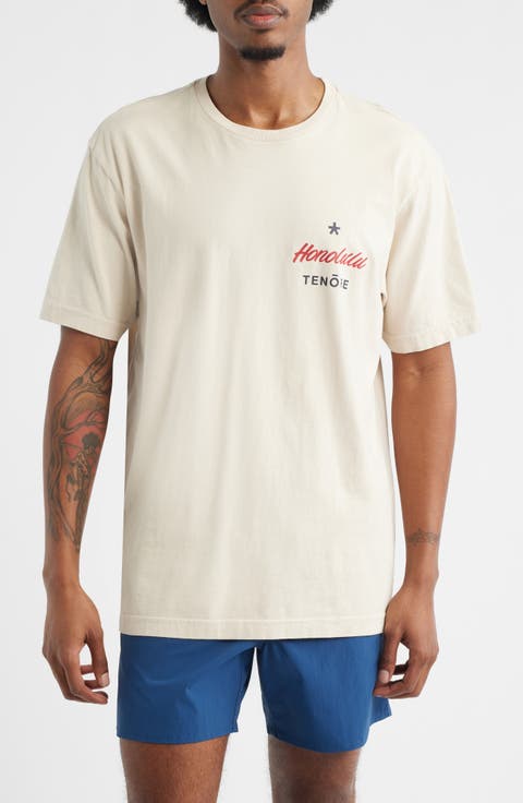 Honolulu Star Graphic Print T-Shirt