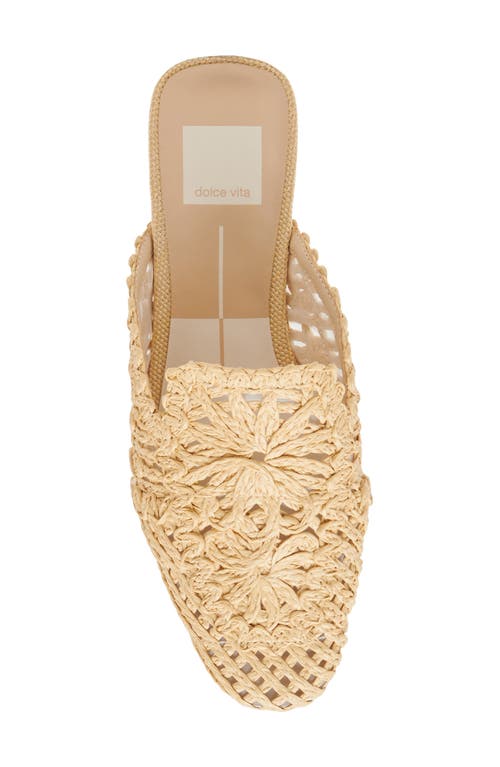DOLCE VITA DOLCE VITA DIYA RAFFIA MULE