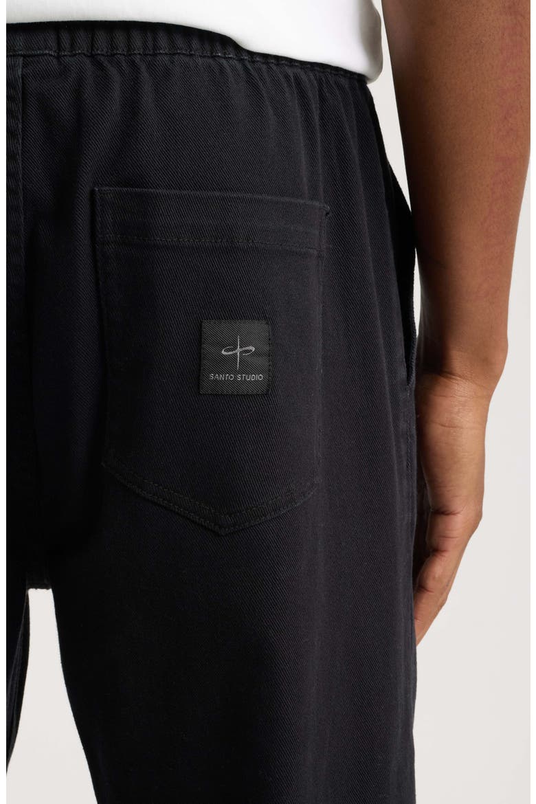 Peninsula Relaxed Pants, Alternate, color, BLACK