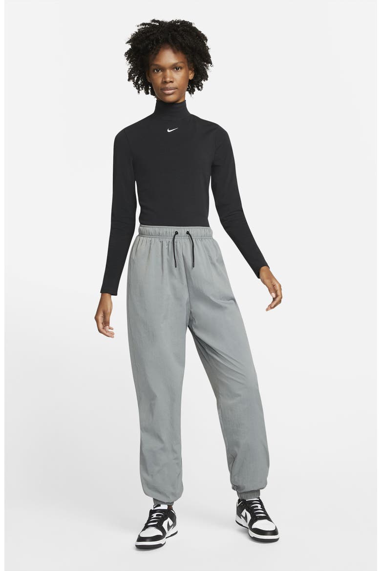 Essential Oversize Joggers, Alternate, color, GREY HAZE/ BLACK