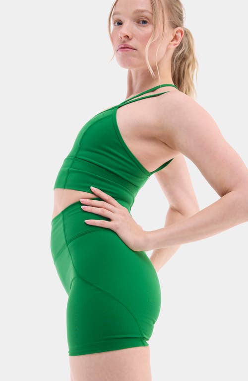 Halfdays Hattie Bike Shorts In Verdant