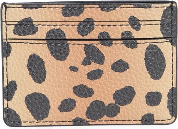 Cheetah Print Bold SLG Card Case