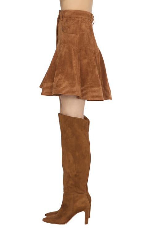 Tiffany Faux Suede Skirt