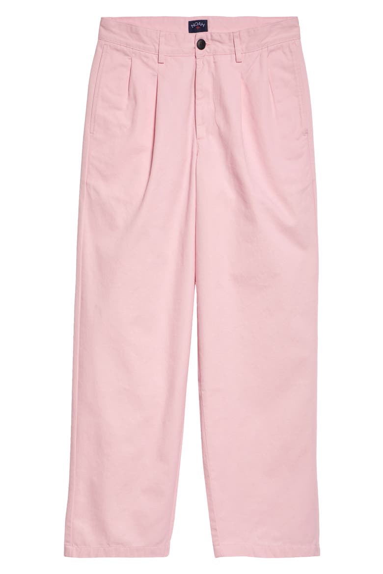 Noah Double Pleat Twill Pants (Men) | Nordstrom