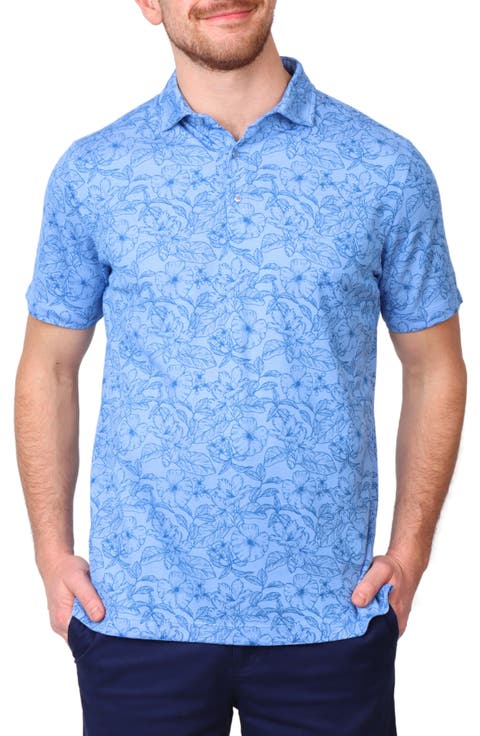 Floral Modal Blend Polo