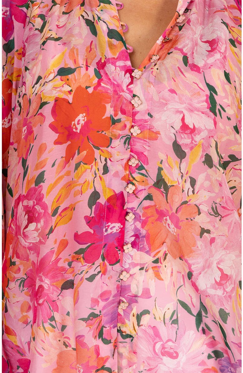 Hale Bob Huxley Voile Top, Alternate, color, Pink