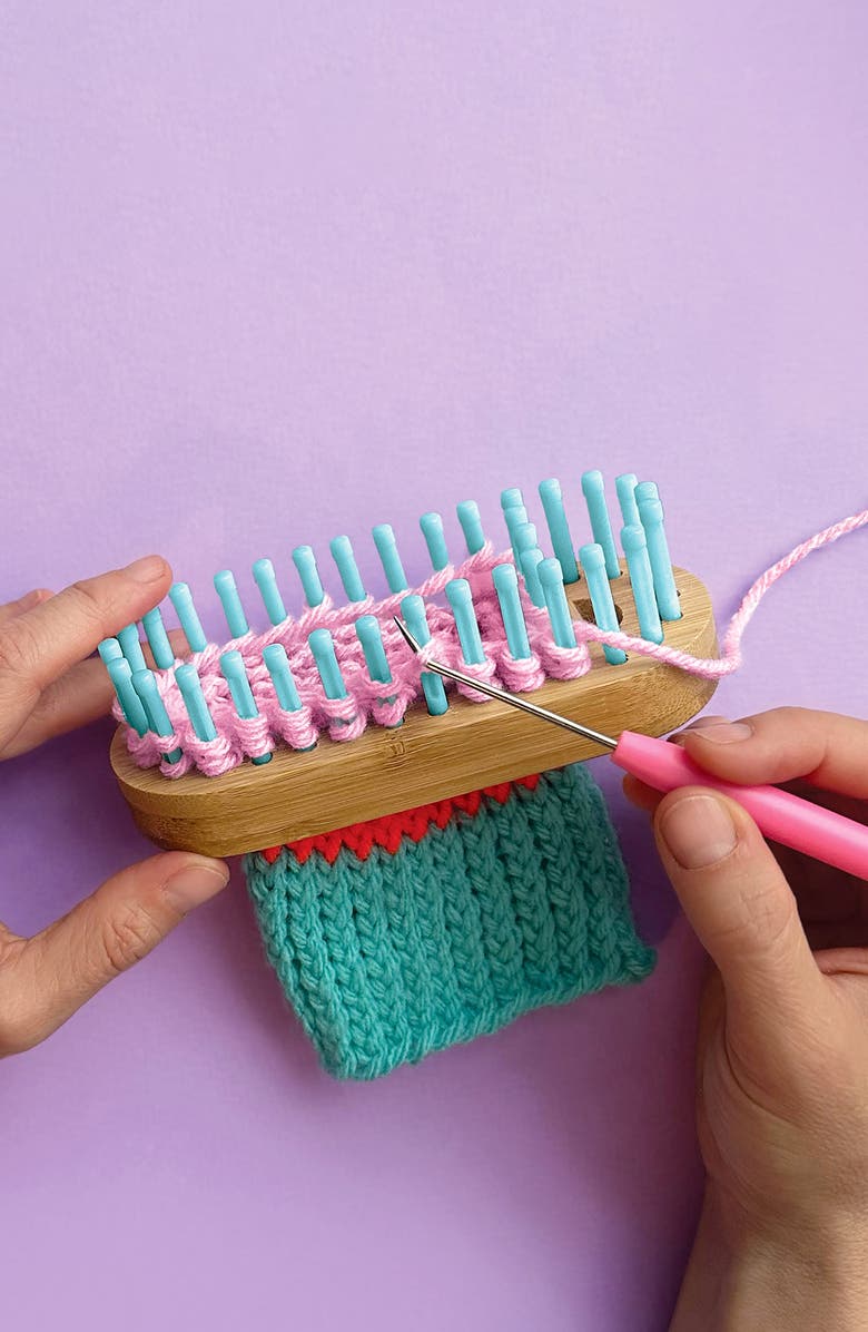 BRIGHT STRIPES Nimble Knitter Kit, Alternate, color, Multi