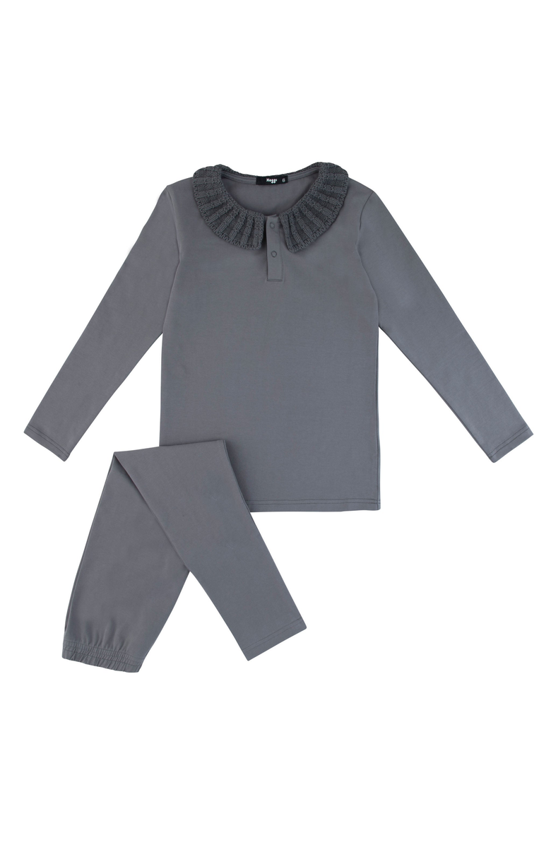 NoggiWear Knit Collar Collection Boys Loungewear, Main, color,