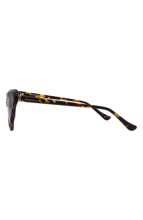 Florence By Mills 51mm Butterfly Sunglasses In Brown