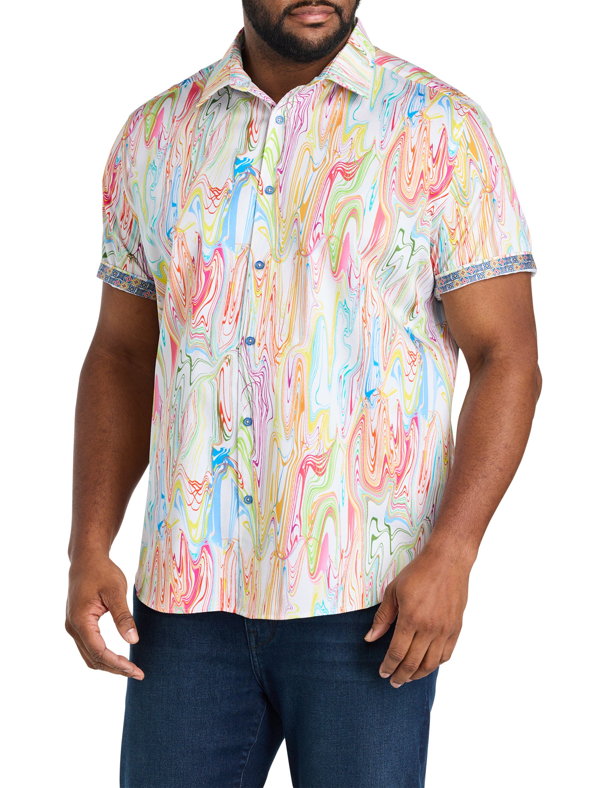 Big & Tall Bellenden Sport Shirt - image 2