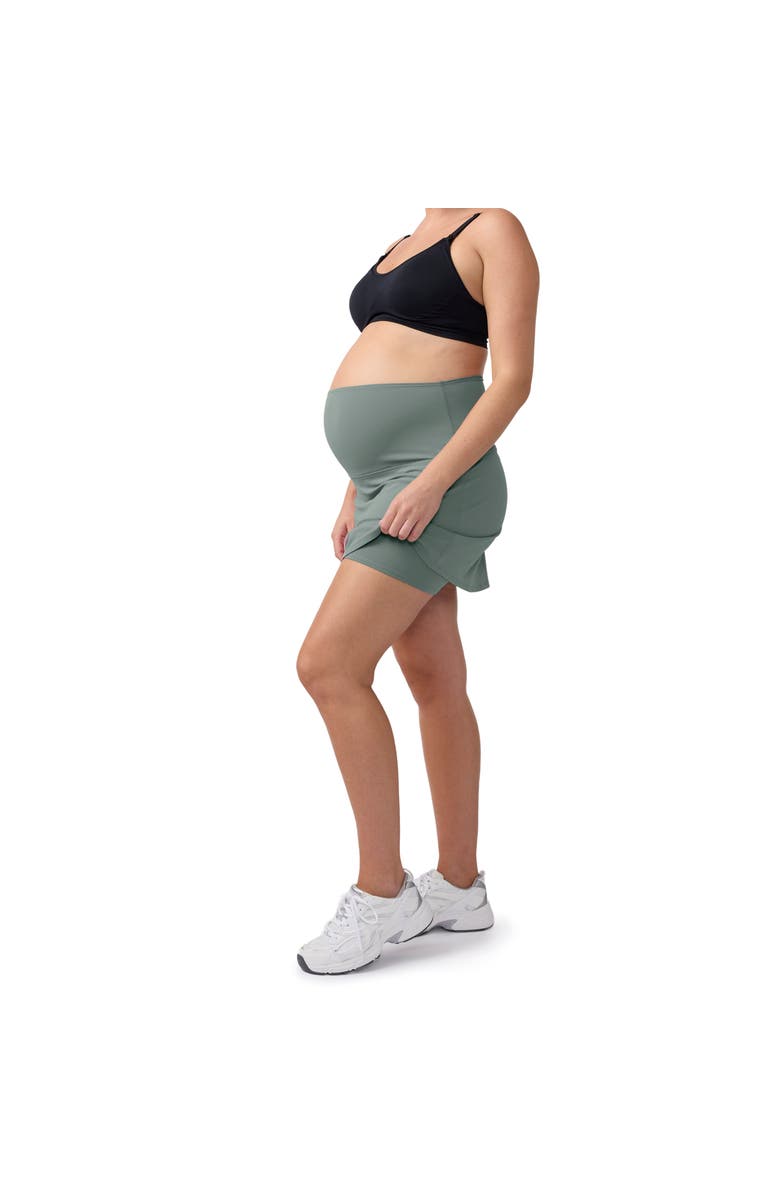Ingrid & Isabel Active Skort Bundle, Alternate, color, Black/Sage Green