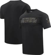 PRO STANDARD Men's Pro Standard Black Pittsburgh Penguins Wordmark T-Shirt