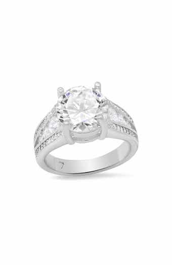 Simulated Diamond Ring