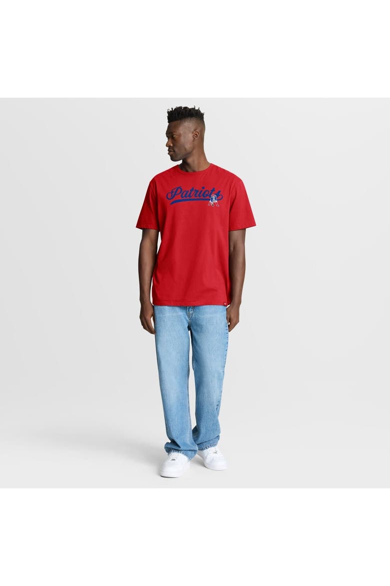 Men's Fanatics Red New England Patriots Fluid Motion Legacy T-Shirt, Alternate, color, Red